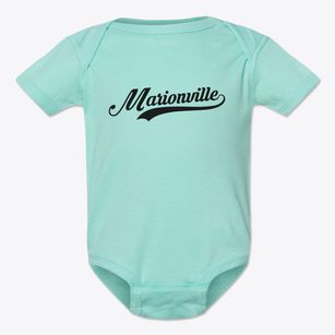 Marionville Missouri Vintage Team Baby Onesie