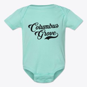 Columbus Grove Ohio Vintage Team Baby Onesie