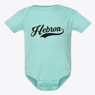Hebron New York Vintage Team Baby Onesie