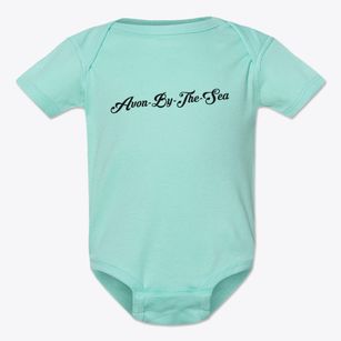 Avon-by-the-sea New Jersey Vintage Team Baby Onesie