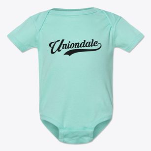 Uniondale New York Vintage Team Baby Onesie