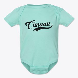 Canaan New York Vintage Team Baby Onesie
