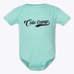 Cole Camp Missouri Vintage Team Baby Onesie