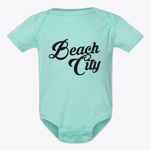 Beach City Ohio Vintage Team Baby Onesie
