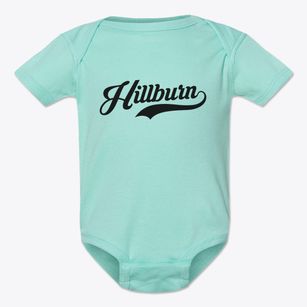 Hillburn New York Vintage Team Baby Onesie