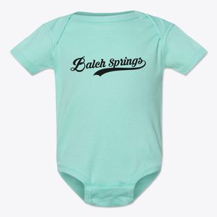 Balch Springs Texas Vintage Team Baby Onesie