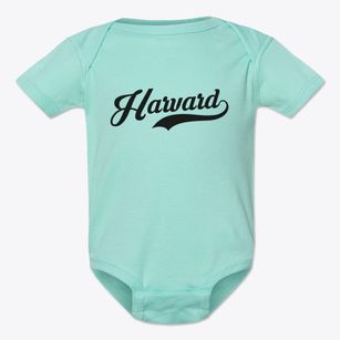 Harvard Nebraska Vintage Team Baby Onesie