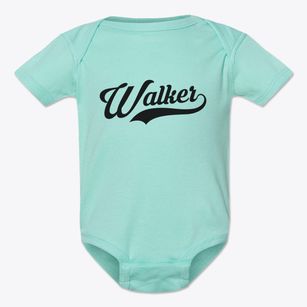 Walker Minnesota Vintage Team Baby Onesie