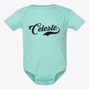 Celeste Texas Vintage Team Baby Onesie