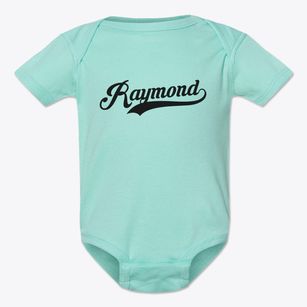 Raymond Iowa Vintage Team Baby Onesie