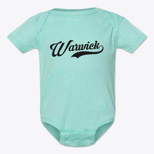 Warwick Massachusetts Vintage Team Baby Onesie