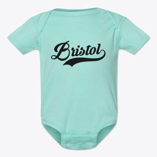 Bristol Rhode Island Vintage Team Baby Onesie