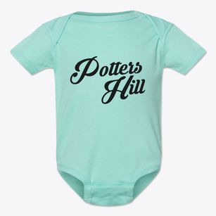 Potters Hill North Carolina Vintage Team Baby Onesie