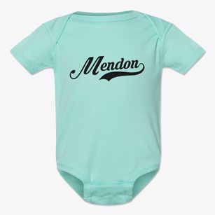 Mendon Ohio Vintage Team Baby Onesie