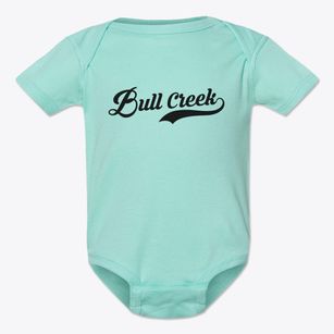 Bull Creek Missouri Vintage Team Baby Onesie