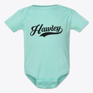Hawley Texas Vintage Team Baby Onesie