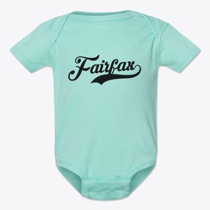 Fairfax Missouri Vintage Team Baby Onesie