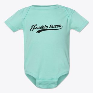 Pueblo Nuevo Texas Vintage Team Baby Onesie