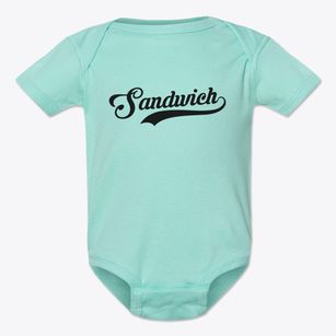 Sandwich Massachusetts Vintage Team Baby Onesie