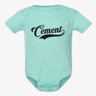 Cement Oklahoma Vintage Team Baby Onesie