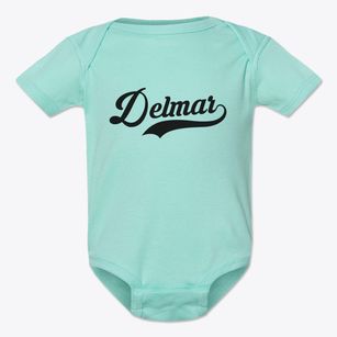 Delmar Iowa Vintage Team Baby Onesie