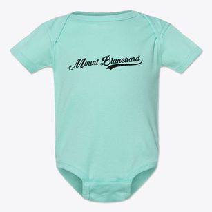 Mount Blanchard Ohio Vintage Team Baby Onesie