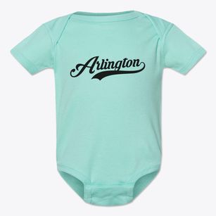 Arlington Kansas Vintage Team Baby Onesie