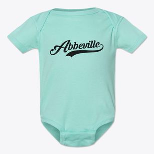 Abbeville Mississippi Vintage Team Baby Onesie