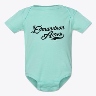 Edmundson Acres California Vintage Team Baby Onesie
