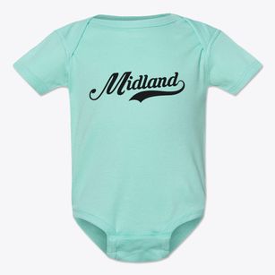 Midland Ohio Vintage Team Baby Onesie