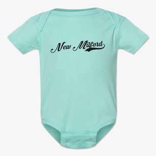 New Milford New Jersey Vintage Team Baby Onesie