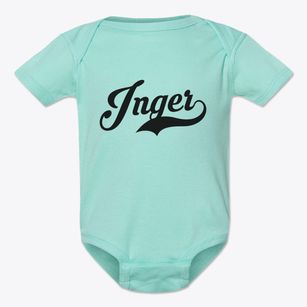 Inger Minnesota Vintage Team Baby Onesie