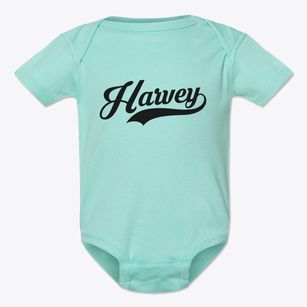 Harvey Iowa Vintage Team Baby Onesie