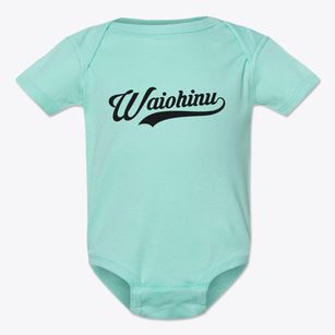 Waiohinu Hawaii Vintage Team Baby Onesie