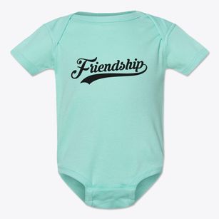 Friendship Oklahoma Vintage Team Baby Onesie