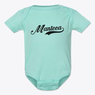 Manteca California Vintage Team Baby Onesie