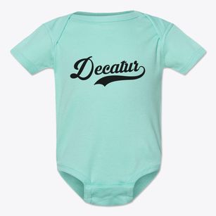 Decatur Indiana Vintage Team Baby Onesie