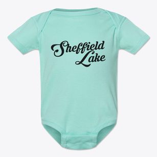 Sheffield Lake Ohio Vintage Team Baby Onesie