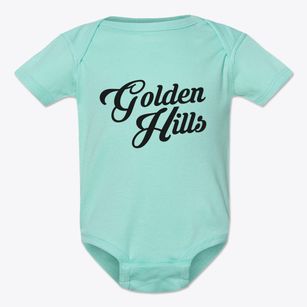 Golden Hills California Vintage Team Baby Onesie