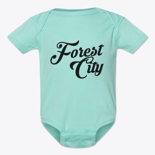 Forest City North Carolina Vintage Team Baby Onesie