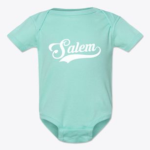 Salem Massachusetts Vintage Team Baby Onesie