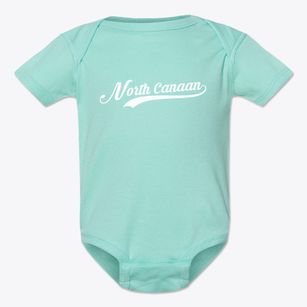 North Canaan Connecticut Vintage Team Baby Onesie