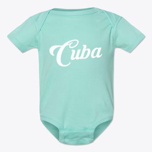 Cuba New York Vintage Team Baby Onesie