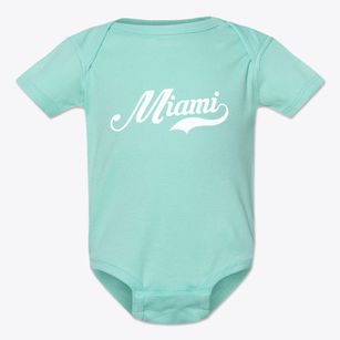 Miami Arizona Vintage Team Baby Onesie