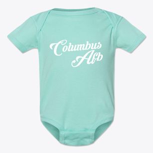 Columbus Afb Mississippi Vintage Team Baby Onesie