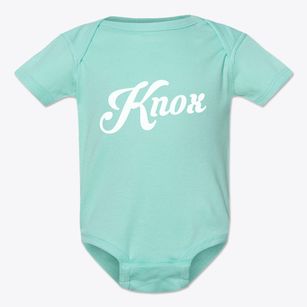 Knox Maine Vintage Team Baby Onesie