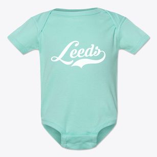 Leeds New York Vintage Team Baby Onesie