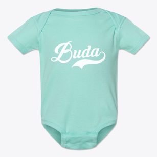 Buda Illinois Vintage Team Baby Onesie