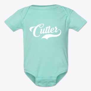 Cutler Wisconsin Vintage Team Baby Onesie