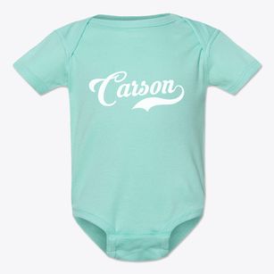 Carson North Dakota Vintage Team Baby Onesie